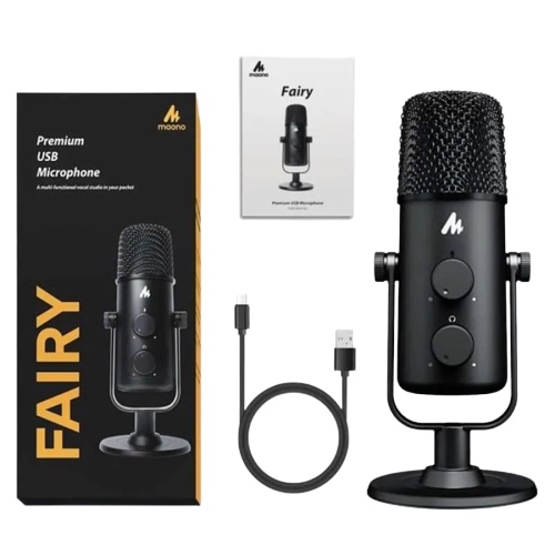 Maono FAIRY AU-903 AU 903 USB Microphone Podcast GARANSI RESMI