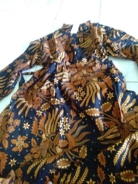 Gamis Batik Anak Family Set Couple Keluarga Baju Lebaran Seragaman K 040
