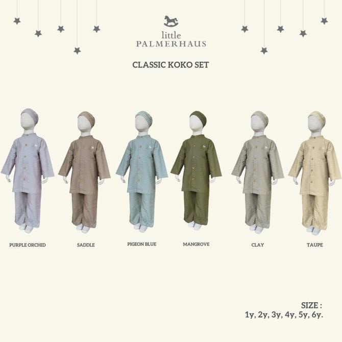 Koko Setelan Anak Little Palmerhaus - Classic Koko Set