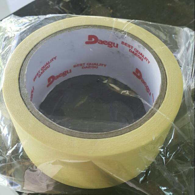

Lakban kertas masking daegu 2" x 25m tape murah berkualitas