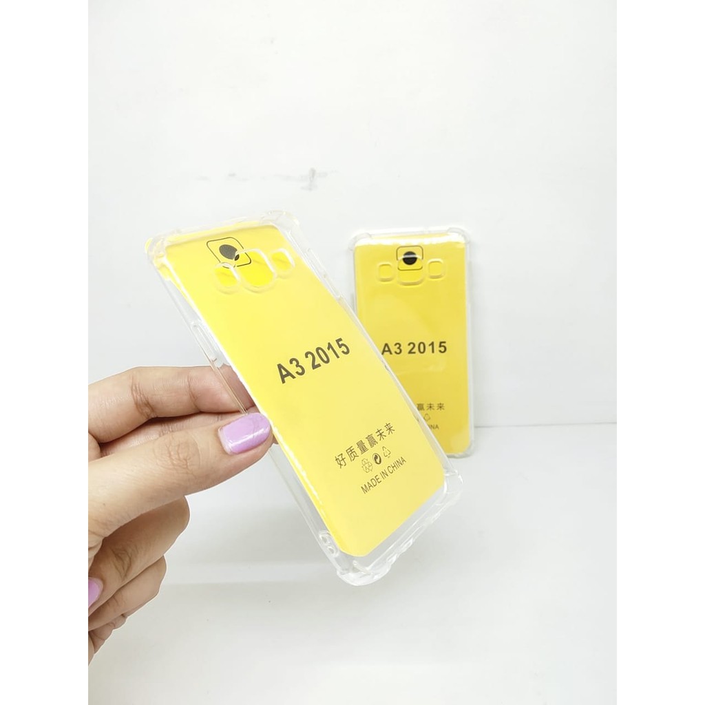 Anti Crack Samsung A3 2015 A300F 4.5 inch Soft Case Jelly Tahan Benturan