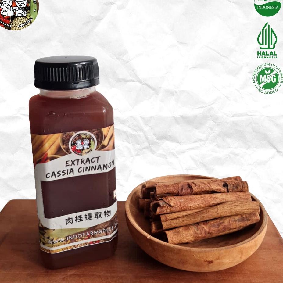 

Berkualitas! INDOFAS Extract Kayu Manis/Cinnamon Cassia Extract/Rempah Indonesia/Bumbu Dapur/Bumbu Masak/Bumbu Organik/Rempah Organik/JSR 100% Quality 250 ML