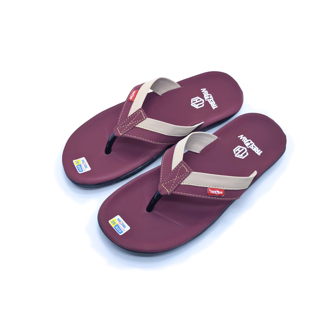 Sandal Jepit Casua Pria Treshaw | Sandal Pria Ori | Sandal Distro Asli