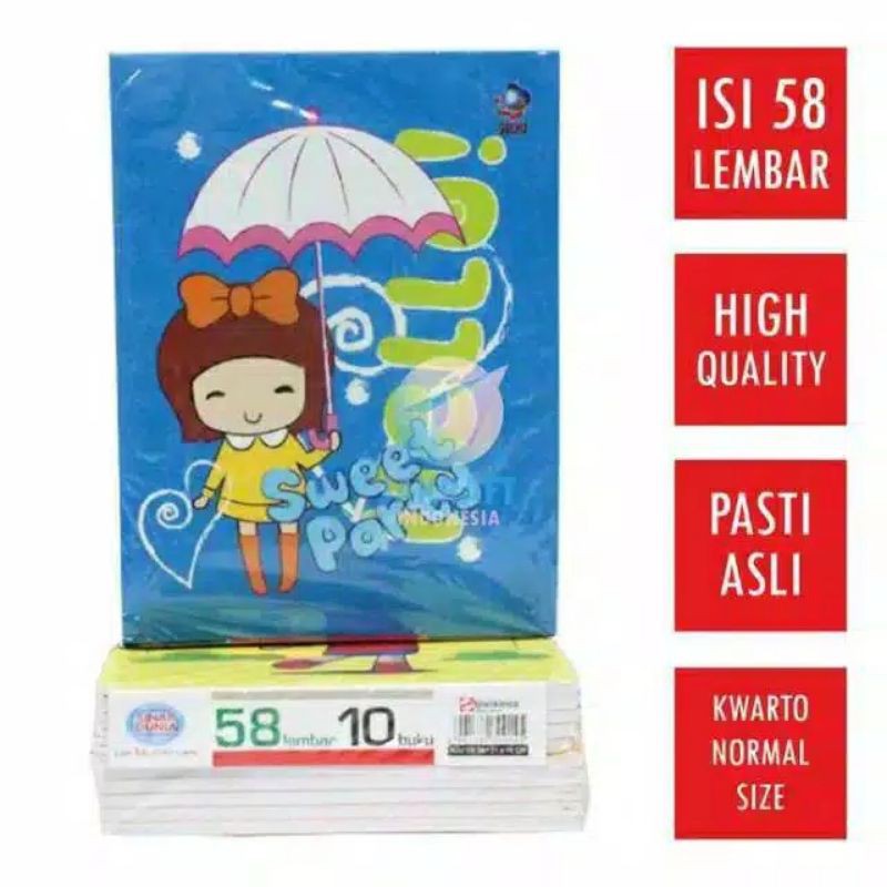 

buku sidu isi 58.lembar promo murah berkualitas/1.pcs