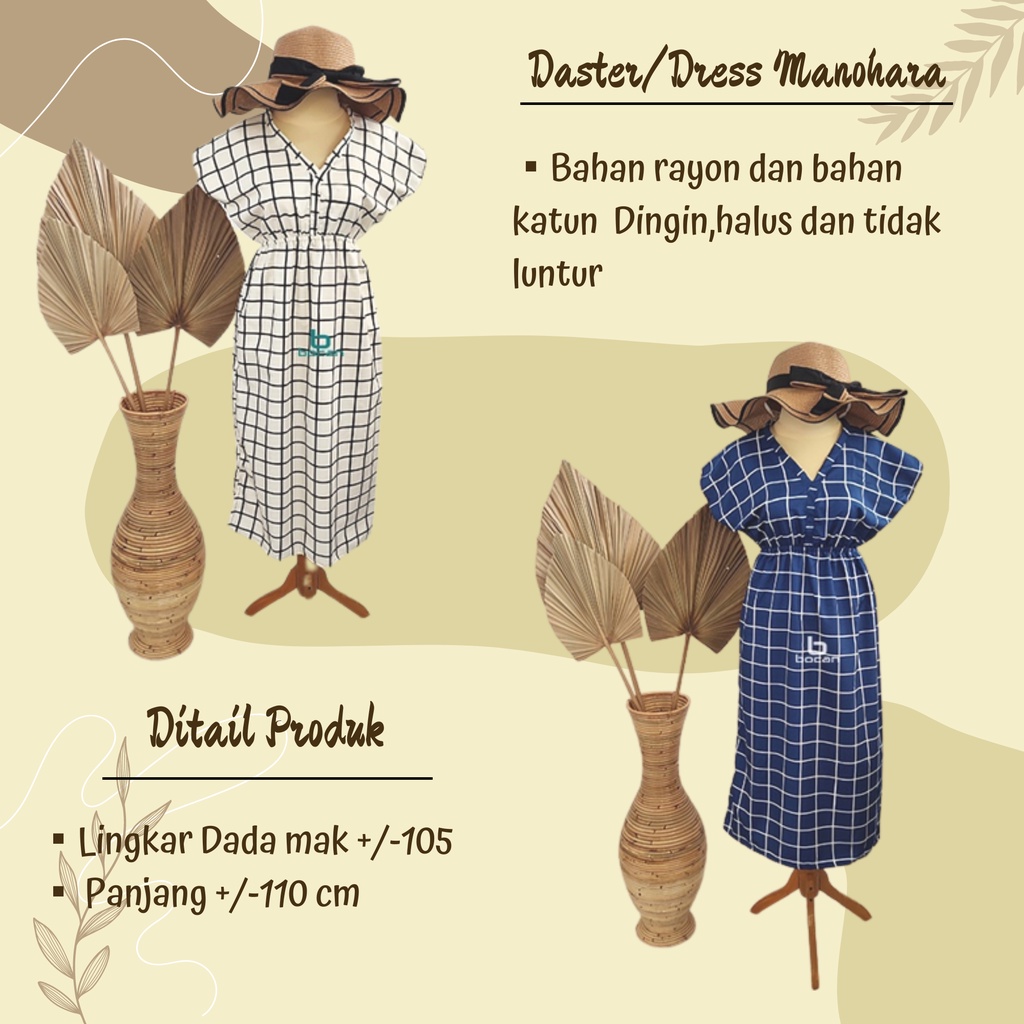 Daster/Dress Manohara Bali Panjang