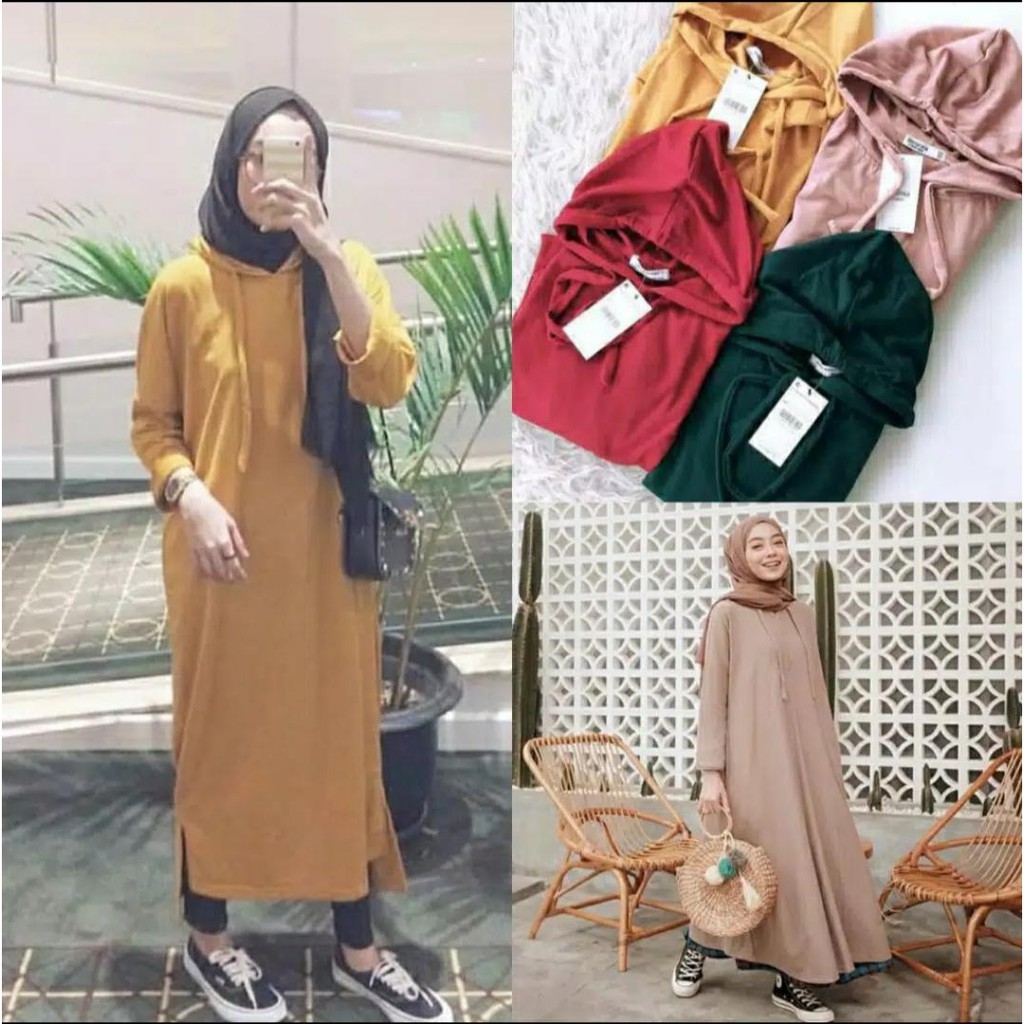 hoodie maxi