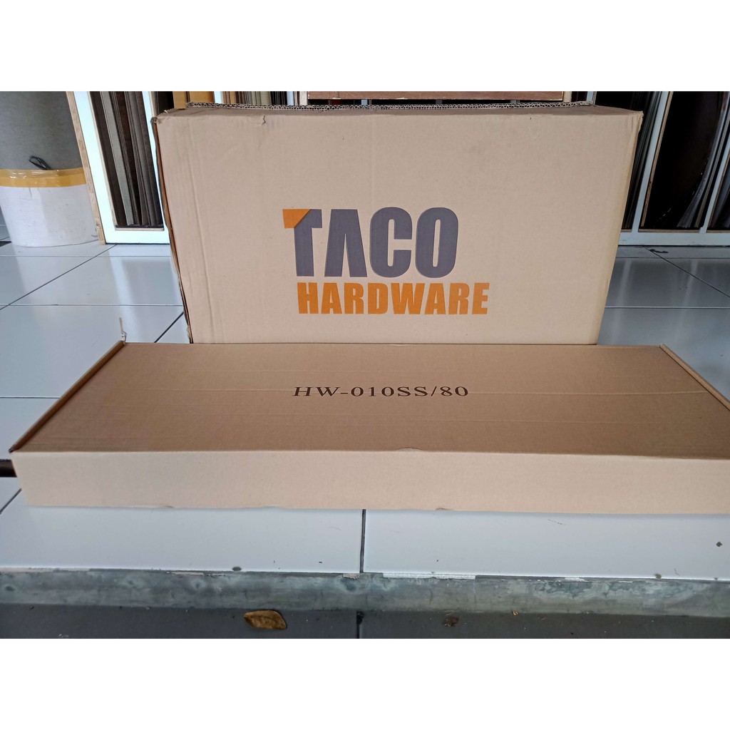 Rak Piring dan Gelas Gantung Stainless TACO HW-010SS - 800mm / 80cm