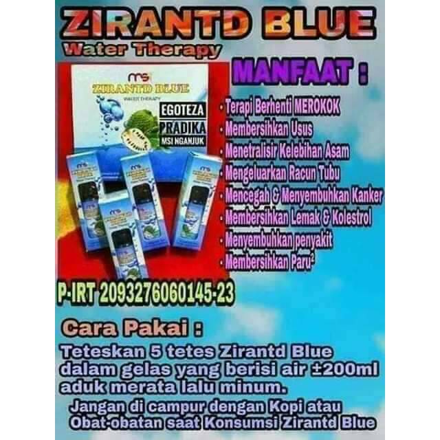 ZIRAND BLUE MSI / OBAT ROKOK HERBAL