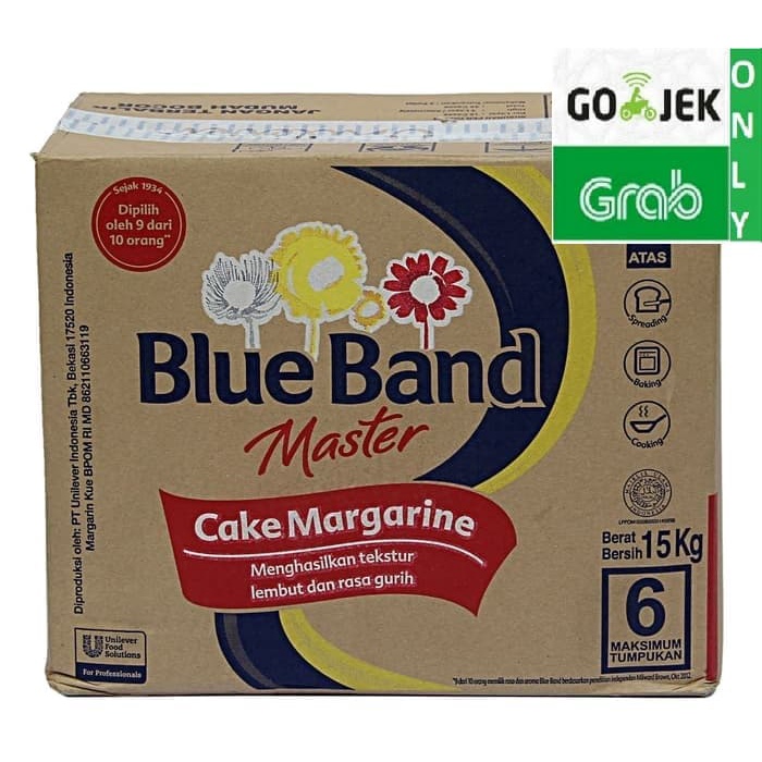 

Blueband Margarine 15kg Gojek/Grab only