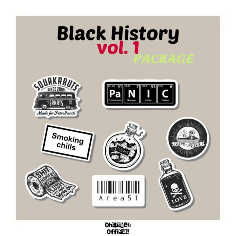 

STICKER AESTHETIC CASE HANDPHONE SKIN LAPTOP TUMBLR DECO BUJO STIKER PREMIUM WATERPROOFT BLACK AREA