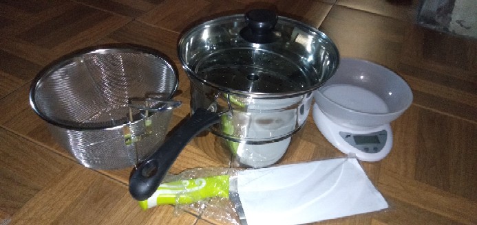 Panci 3 In 1 Cooking Pot Deep Fryer Panci Kukus Goreng Rebus Panci Multifungsi 218 Topmart