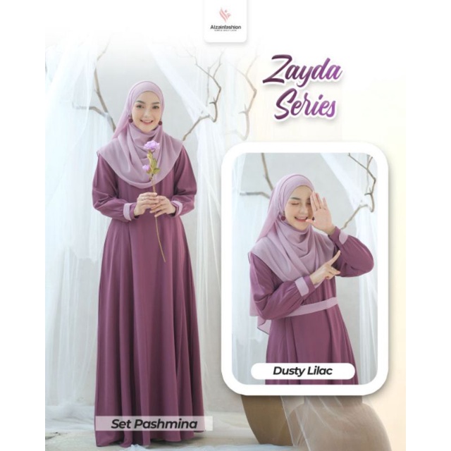 Gamis zayda by alzainfashion/