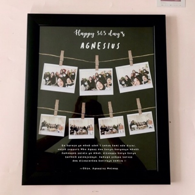 Polaroid in Frame Pigura Polaroid 10R Kado Unik Kado Anniv Kado Ultah-3