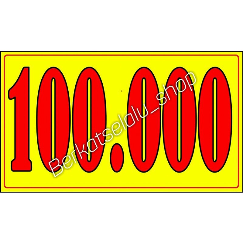 

karton harga nominal 100000