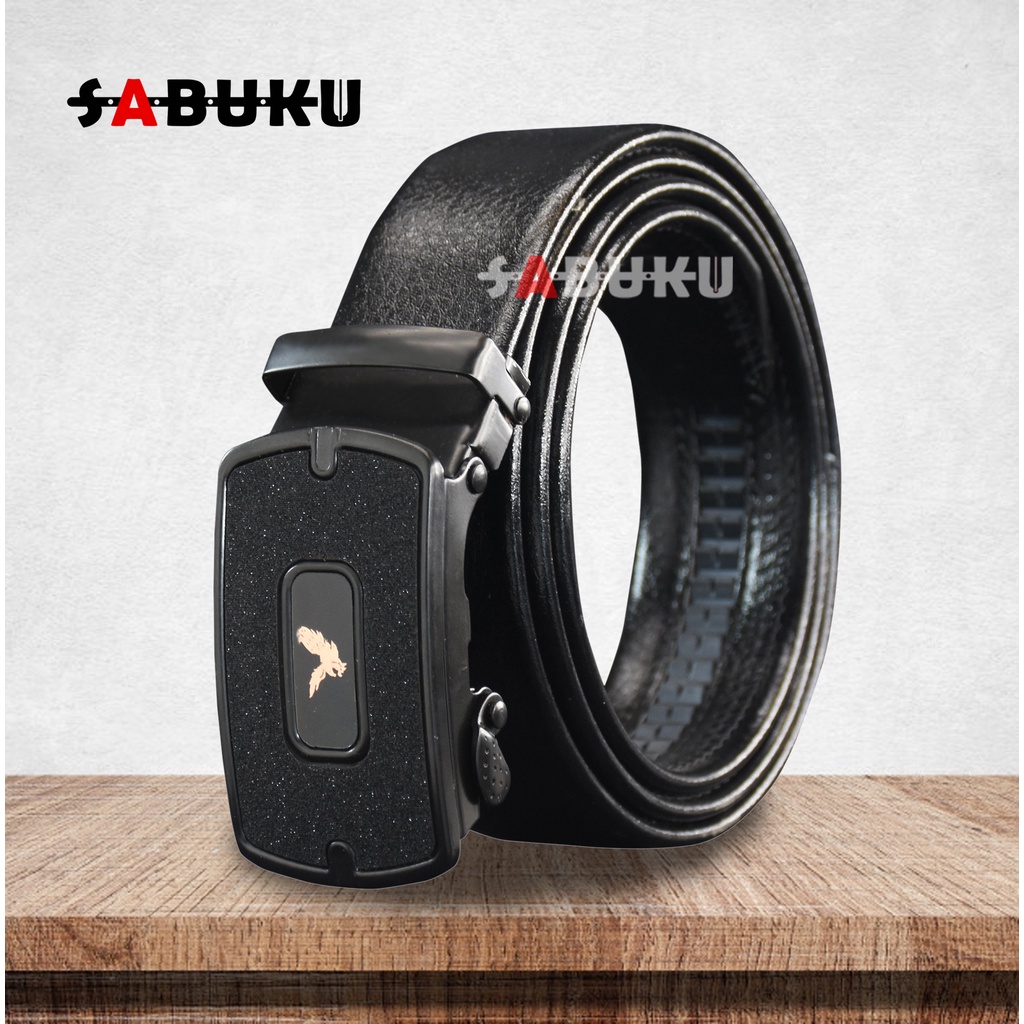 Ikat Pinggang Pria Tipe Rell Otomatis Fashion Pria Kekinian Sabuk Mewah  - 100