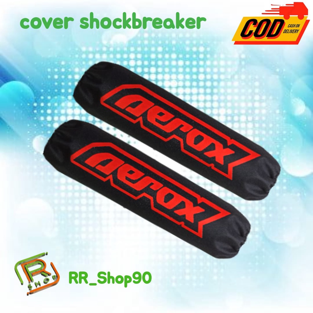 TERBARU SEPASANG SARUNG SHOCK BREAKER/COVER SHOCK BREAKER AEROX/NMAX