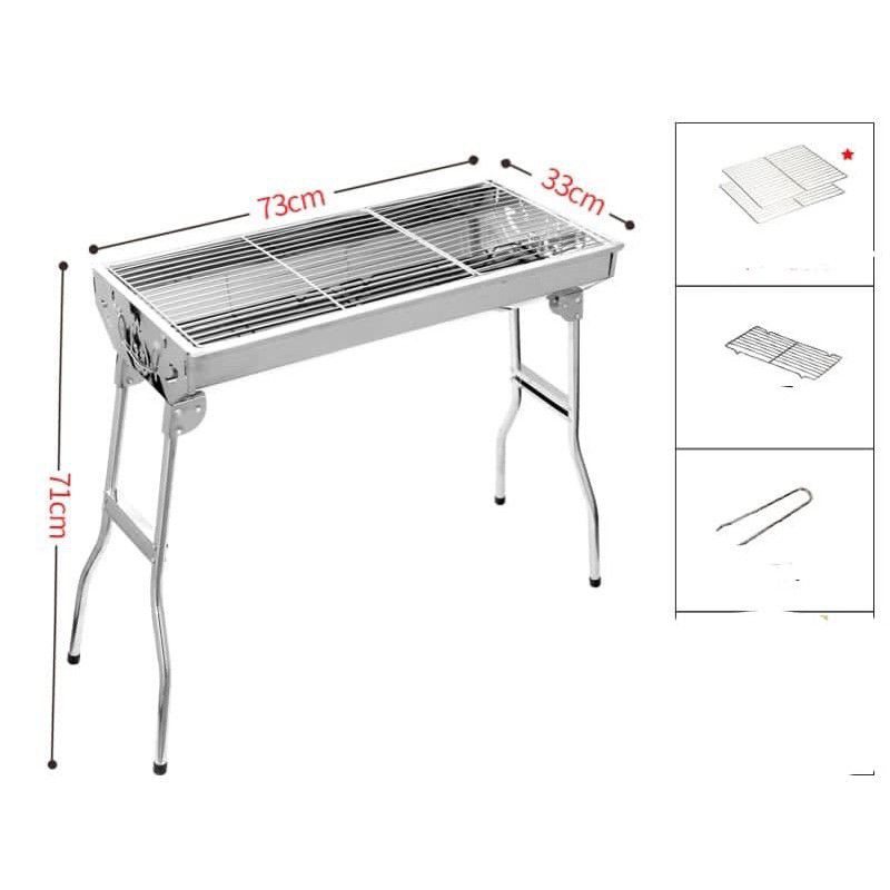 BS309 Alat Panggangan Portable BBQ Grill Pemanggang Lipat