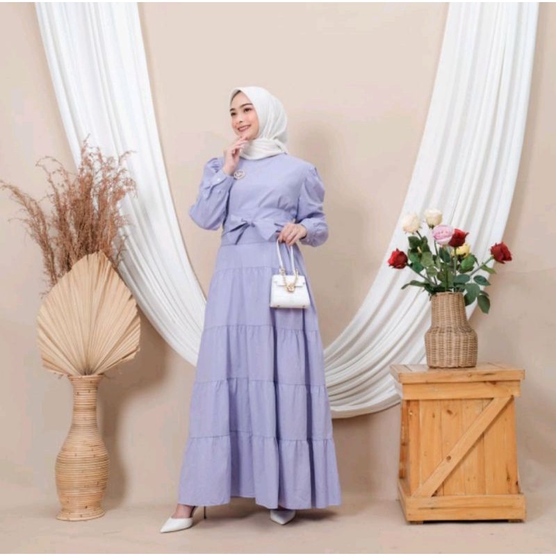 VEXIA DRESS IMPORT POPLIN