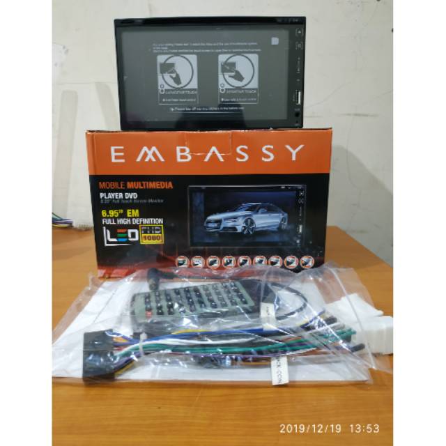 HEAD UNIT EMBASSY 695 INCH