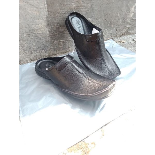 sandal sendal sepatu pria cowok dewasa laki-laki kulit original sapi asli berkualitas murah tready