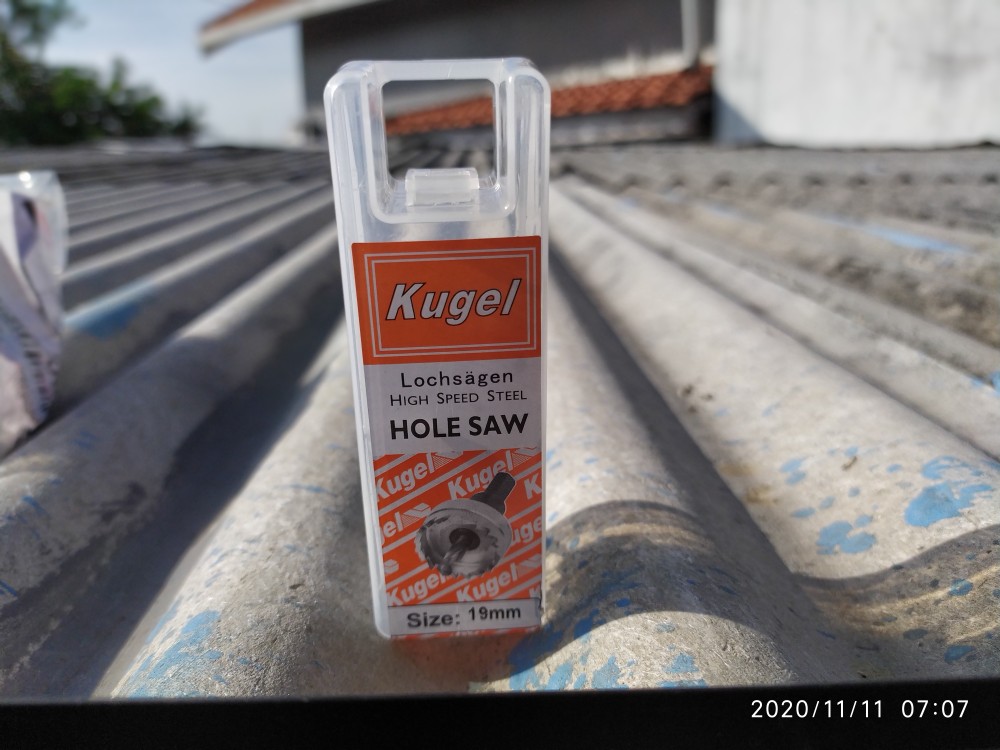 Hole Saw Besi Hss Kugel 19 Mm - Mata Bor Lubang 19 Mm
