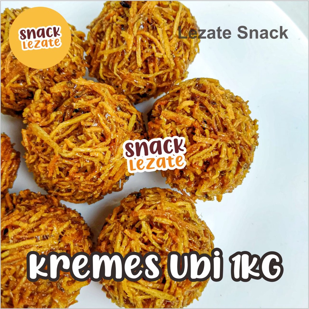 

Sedap Snack - Grubi Kremes 1 KG Manis / Kremes Ubi Jalar Gula Merah Manis Kiloan Khas Cilembu Grubi Grosir Snack Solo Kremesan Ubi