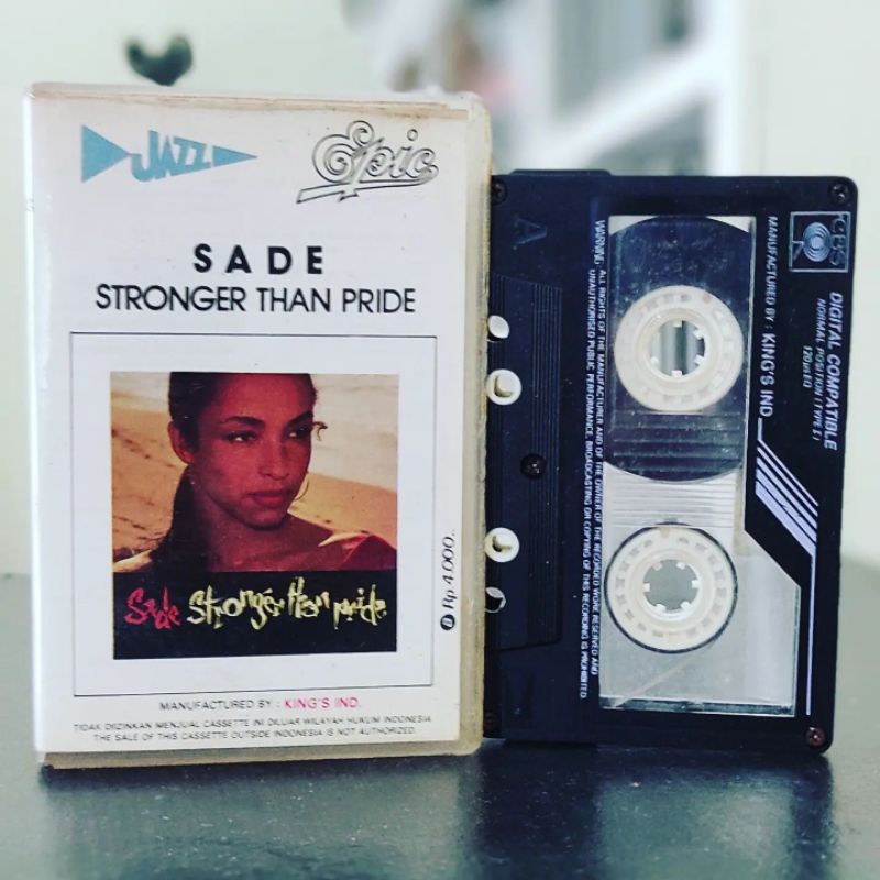 Kaset Pita Sade - Stronger Than Pride