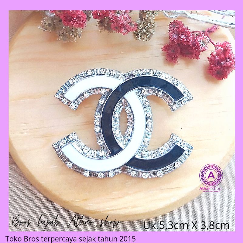 Bros jilbab pin peniti kerudung bross dada brooch premium eksklusif aksesoris fashion terlaris terbaru termurah by Bros hijab Athar shop