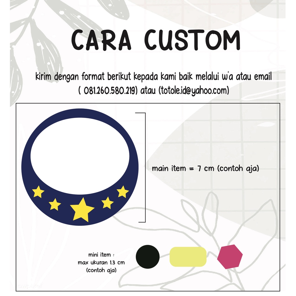 Moonmarket Gantungan Kunci Shaker Custom / Shaker Keychain / Shaker Ganci / Akrilik Shaker