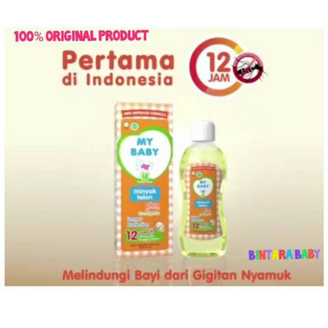 Anti Nyamuk Telon Plus My Baby Longer Protection Perlindungan dari Nyamuk 90ml 60ml Anti Serangga