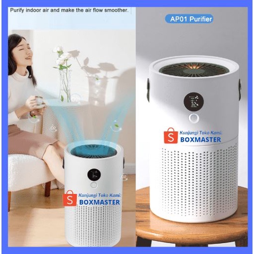 Air Purifier Portable Air Purifier Mini Humidifier Portable Hepa Filter Air Purifier Pembersih Udara