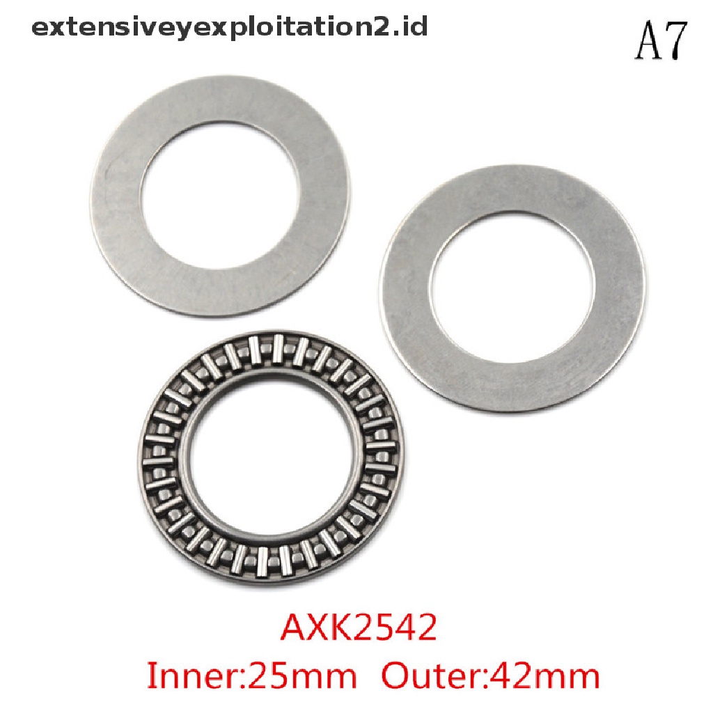 Axk0821 - Axk2542 Bearing Roller Jarum Dorong Dengan Dua