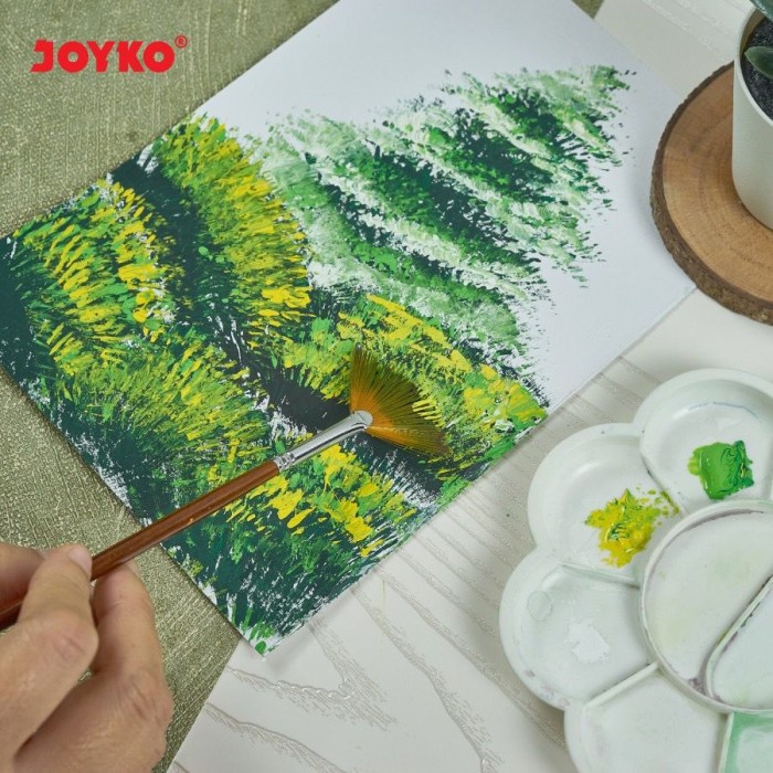 

RB Brush Kuas Cat Air Lukis Merk Joyko Type BR 10 isi 3