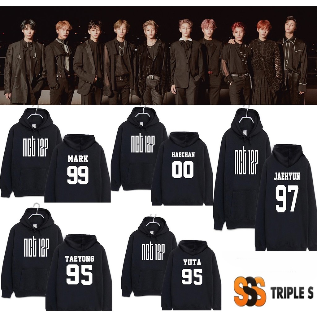 HOODIE JUMPER NCT 127 JAEHYUN 97 HAECHAN 00 MARK 99 LUCAS 99 TAEYONG 95 HOODIE KPOP BOYGROUP