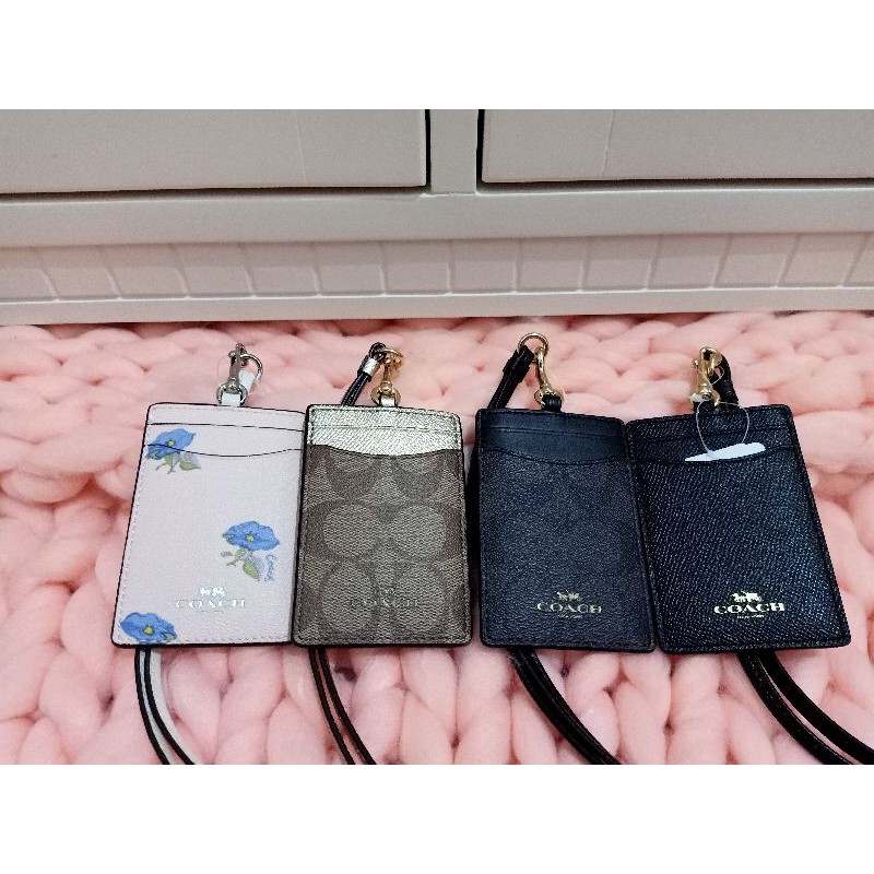 Coach Lanyard Id Card Name Tag New With Tag Ori