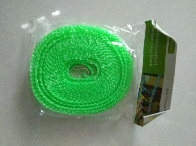 Tali Jemuran Siap Pakai Praktis Dengan Cantolan 5 Meter