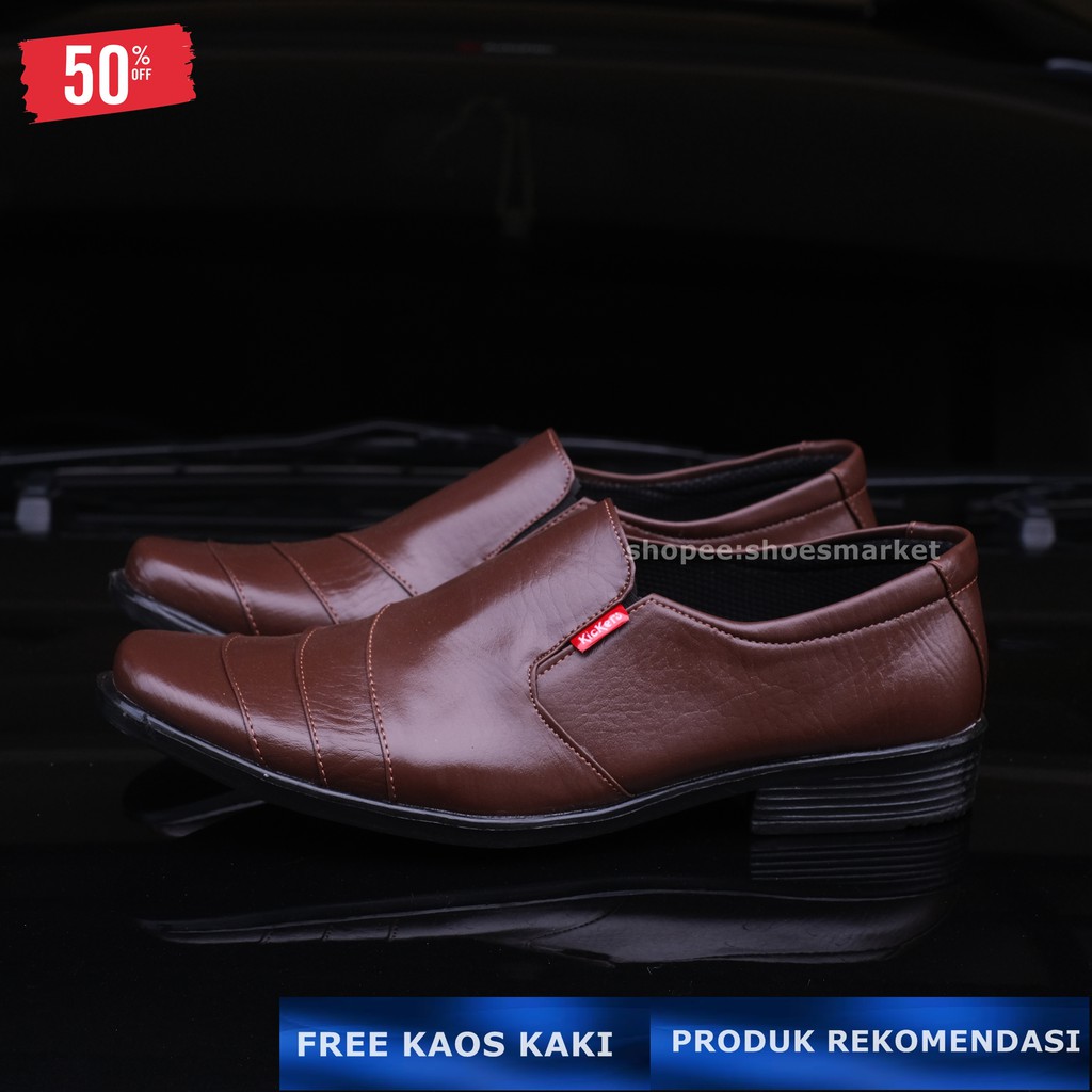 Sepatu Pantofel Pria - Sepatu Formal Kerja Pria Kantor Kasual