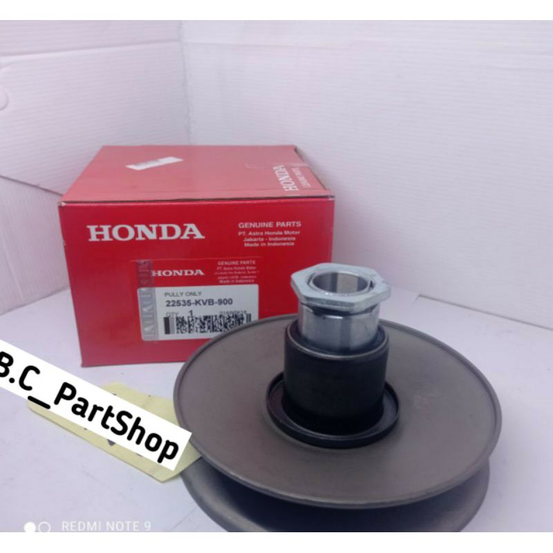 PULLEY BELAKANG SET HONDA Vario 110 Karbu/Vario Techno 110 Original kode KVB