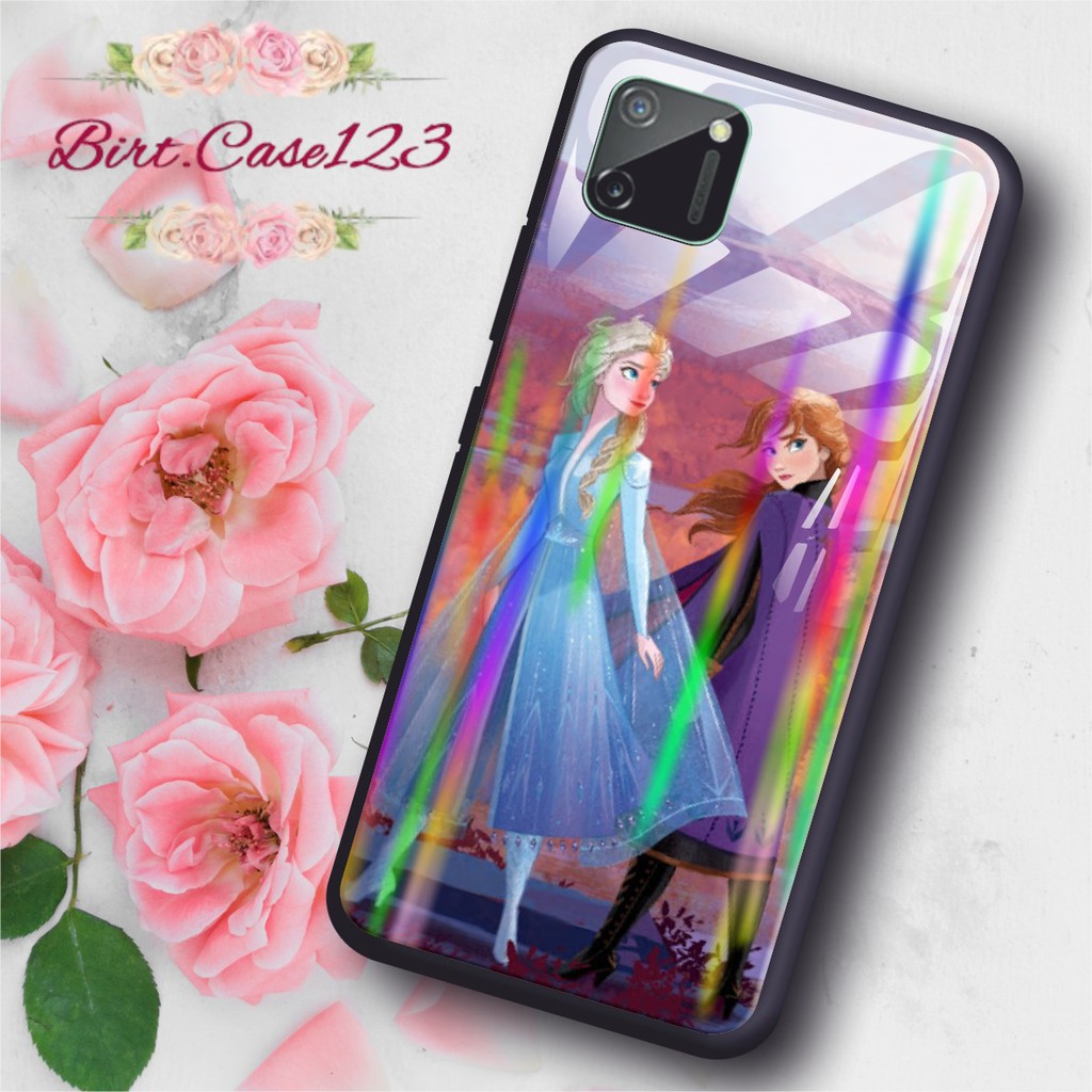 BC Case Gambar FROZEN back case glass aurora xiaomi redmi 4a 5a 6a 7a 8a 4x note4 note4x note5 ETC