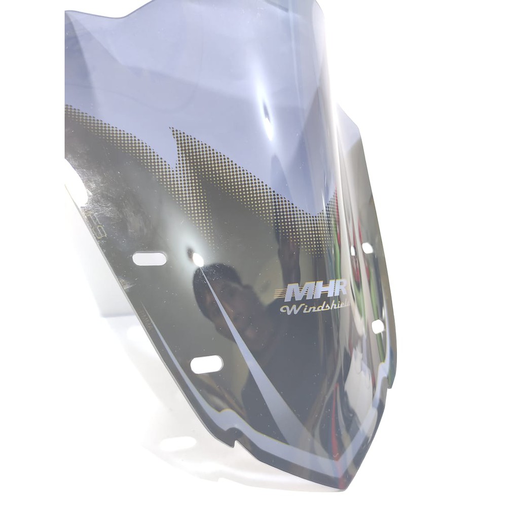 WINDSHIELD VISOR AEROX 155 BLACK SERIES MHR ORIGINAL