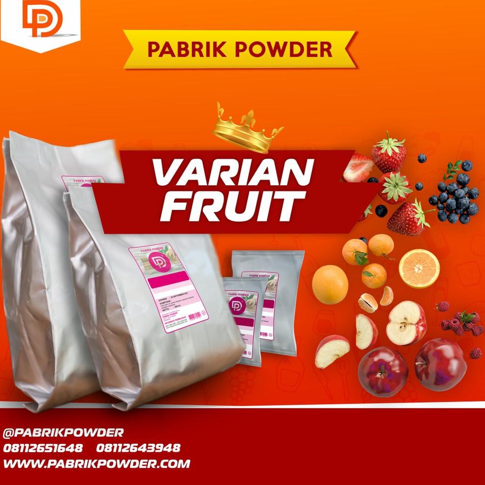 

L4angsung Proses,,Powder Minuman Varian Fruit 1000 gram |Kekinian.,...,!