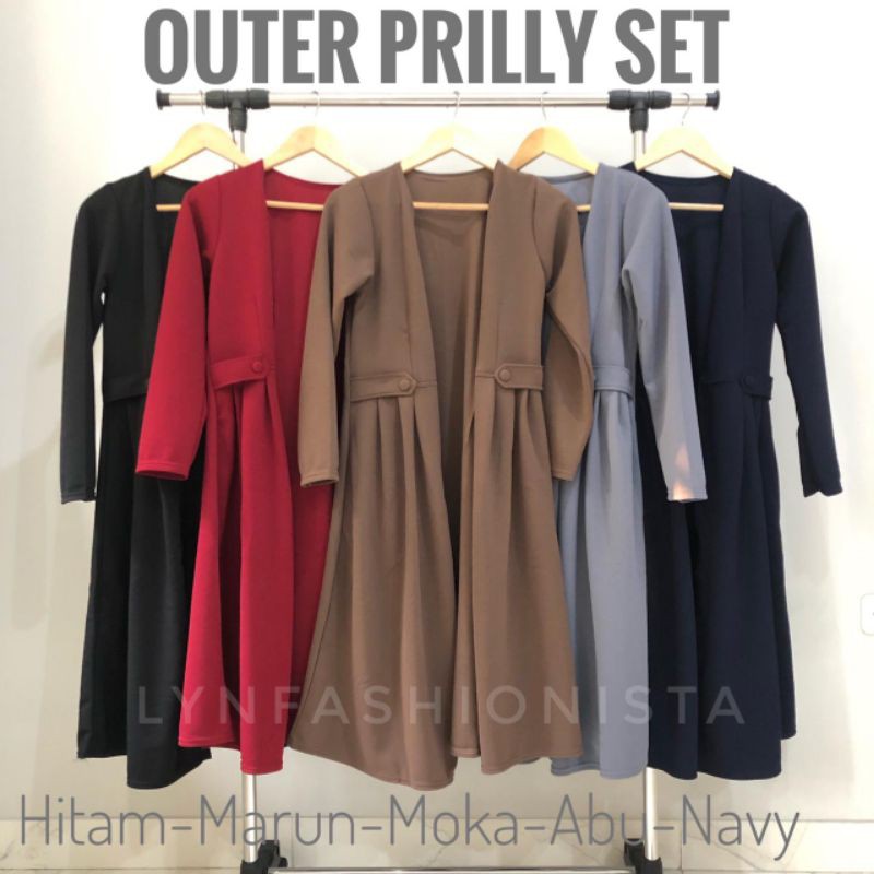 SETELAN CELANA WANITA MUSLIMAH/SETELAN ROK/ONE SET MURAH/PRILLY