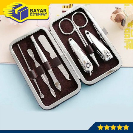 Alat Manicure Pedicure Set 7 in 1 Perawatan Kuku (MG45)