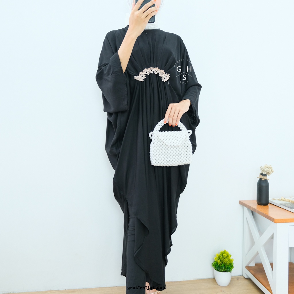 (DBY) GAMIS KAFTAN SEZANA OVERSIZE DRESS WANITA PANJANG