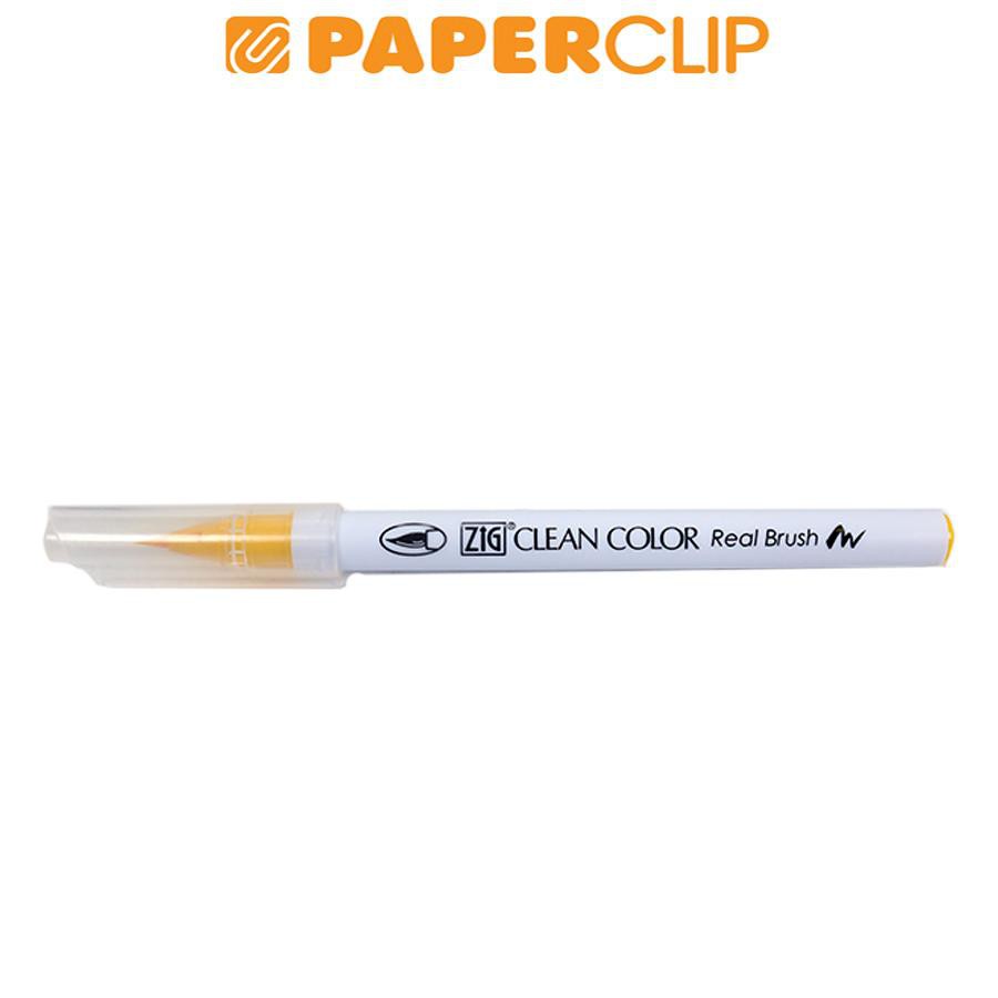 

PAINT BRUSH ZIG KURETAKE CLEAN COLOR REAL BRUSH RB-6000AT-050 YELLOW