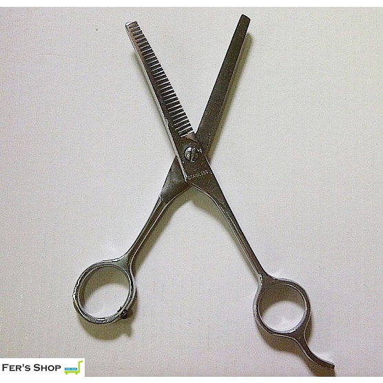 Gunting sasak / zigzag SILK (Single gigi) / Gunting salon sasak / Gunting salon zigzag / Gunting pen