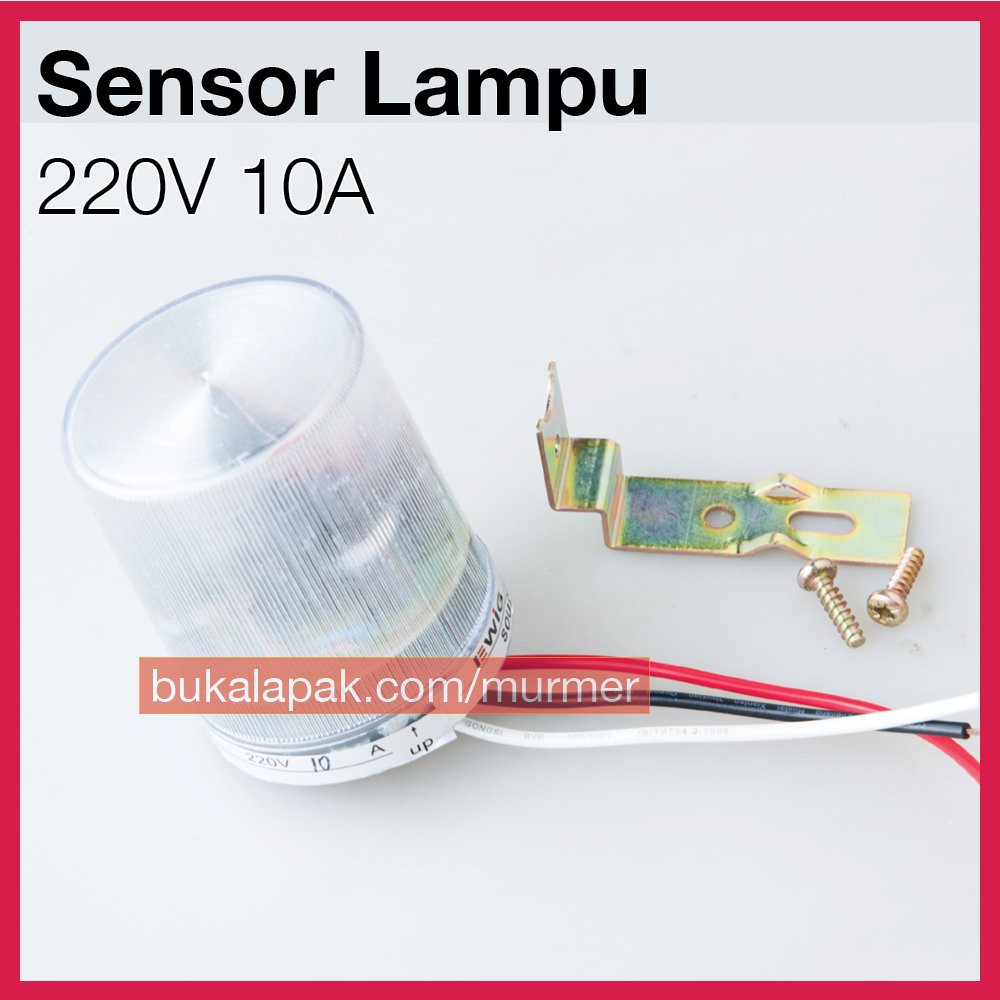 Jual Photo Sensor 220V 10A Control Cahaya Otomatis Lampu Ewig Murah