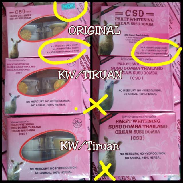 

CREAM SUSU DOMBA 1000000% ORIGINAL HOLOGRAM MDS