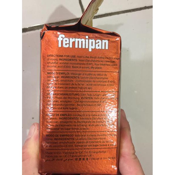 

Toko-Bahan-Kue- Fermipan 500Gram / Ragi Instan / Pemgembang Kue -Terlengkap-Termurah-Dijamin.
