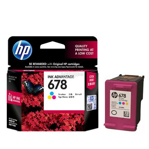 TINTA HP PRINTER 678 Colour